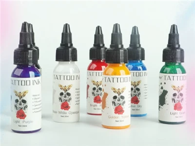 Tatuaje Color pigmento tinta para tatuaje práctica de tatuaje pintura multicolor 5ML Set tatuaje