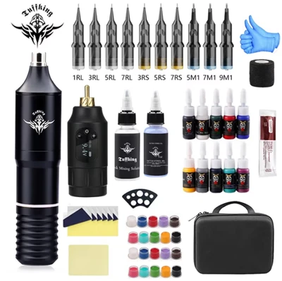 Set de máquina de tatuaje Body Art al mejor precio completo